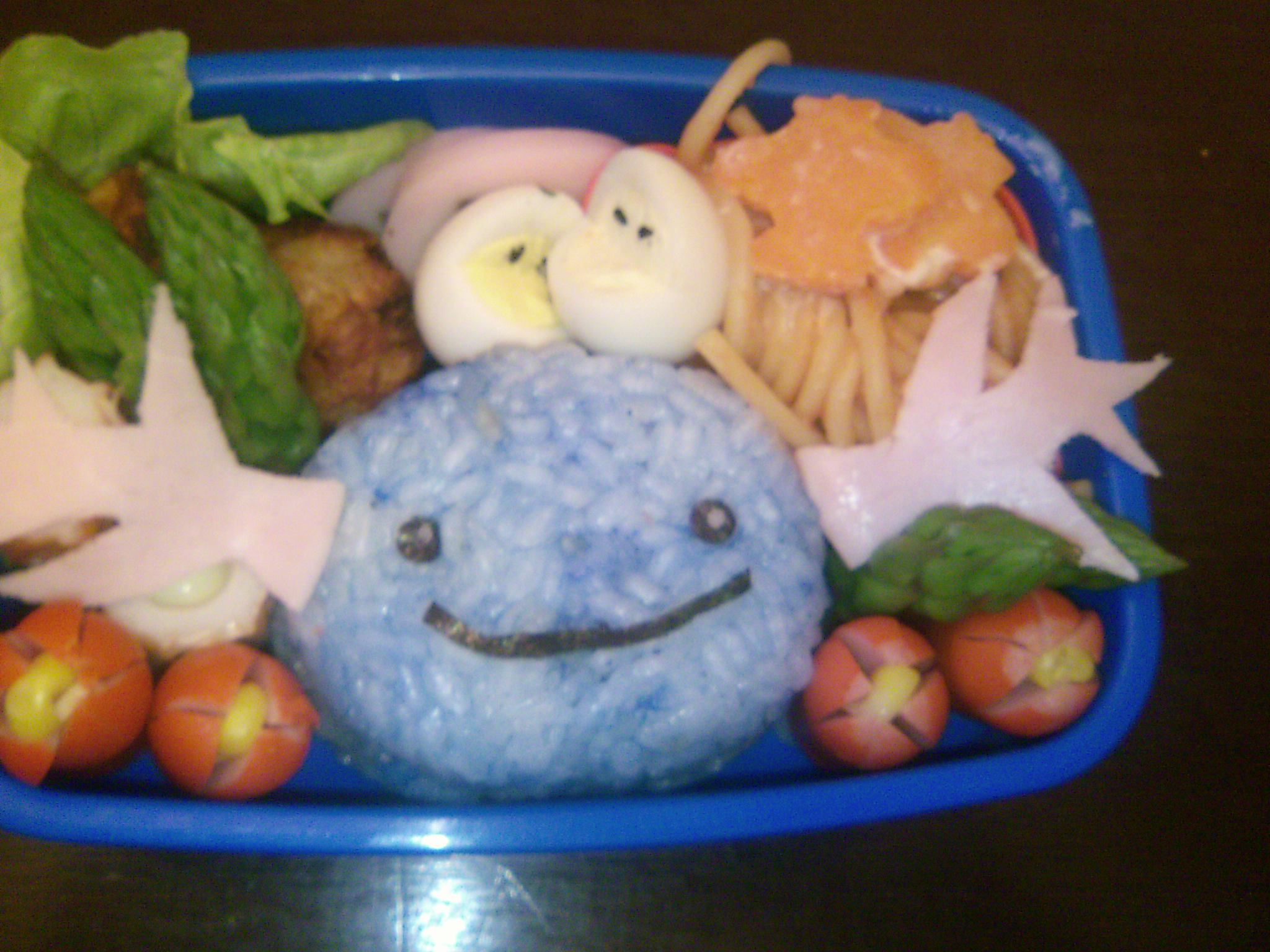 キャラ弁 ポケモン ウーパー 弁当 Junﾏﾏﾅｰｽ記