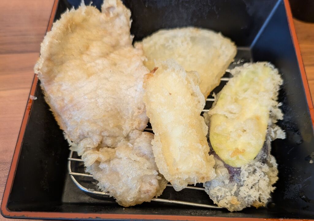 揚げたて天ぷらが絶品！天ぷら七福！ : 富山ライフ満喫