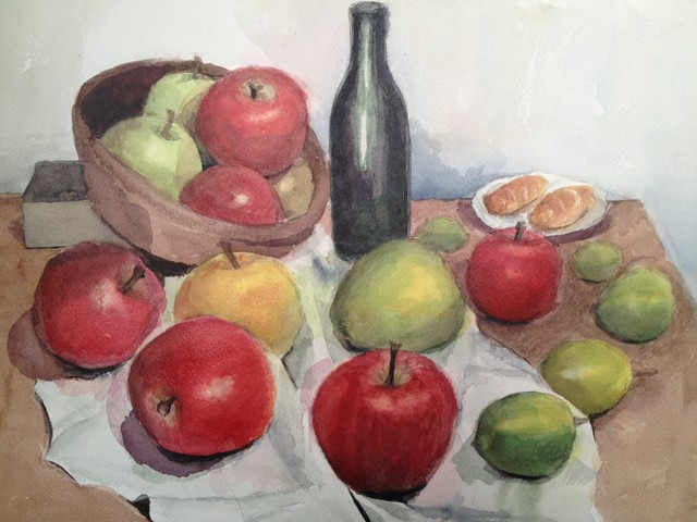 SEPTEMBER 油彩画 赤いリンゴとレモン Amazon.co.jp: 18 ウォールアート リンゴとオレンジ ポール セザンヌ