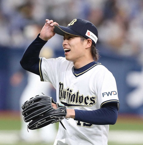 【朗報】オリックス・山岡泰輔、日本シリーズに間に合う