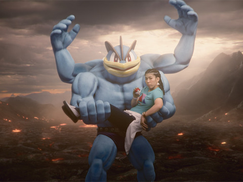 カイリキー 発達した4本の腕は2秒間に1000発のパンチを繰り出すことができる ごちゃまぜオールマイティ