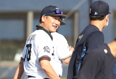 オリックス 中嶋監督代行 杉本 一緒に一軍へ行くぞ ごちゃまぜオールマイティ