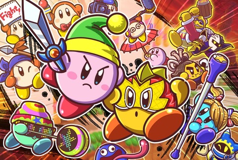 朗報 カービィファイターズの新作 本日よりswitchで配信 デデデ大王やメタナイトなどおなじみのキャラもプレイアブル化 ごちゃまぜオールマイティ