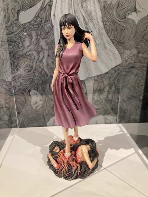 伊藤潤二展_富江フィギュア