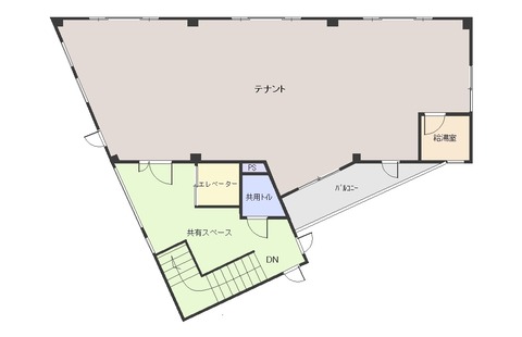 木下ビル４F間取図