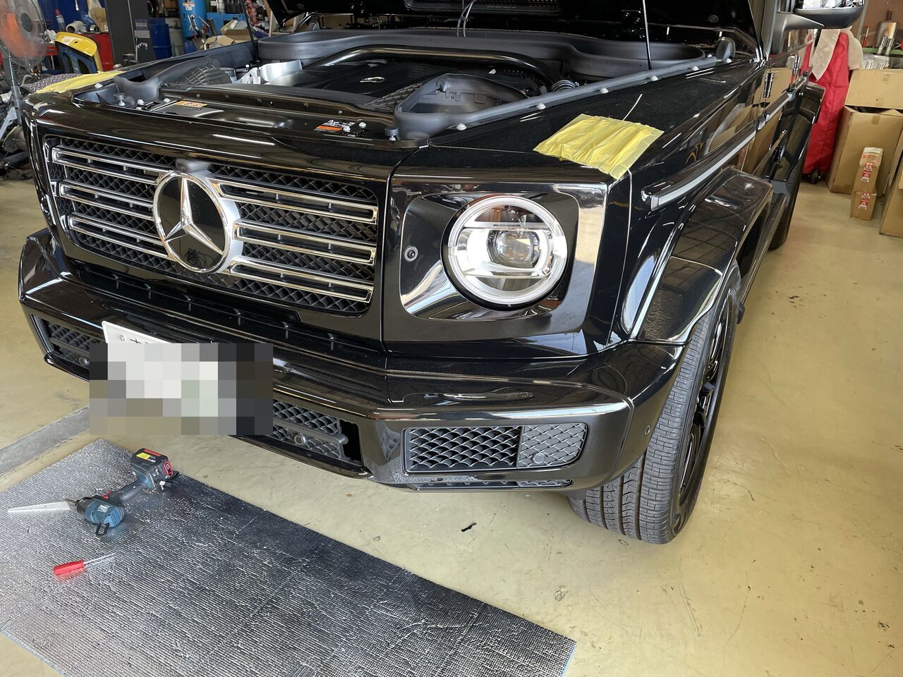 W463A G350d ヘッドライト取り外し : justice_osakaのblog W463A G350d ヘッドライト取り外し : justice_osakaのblog
