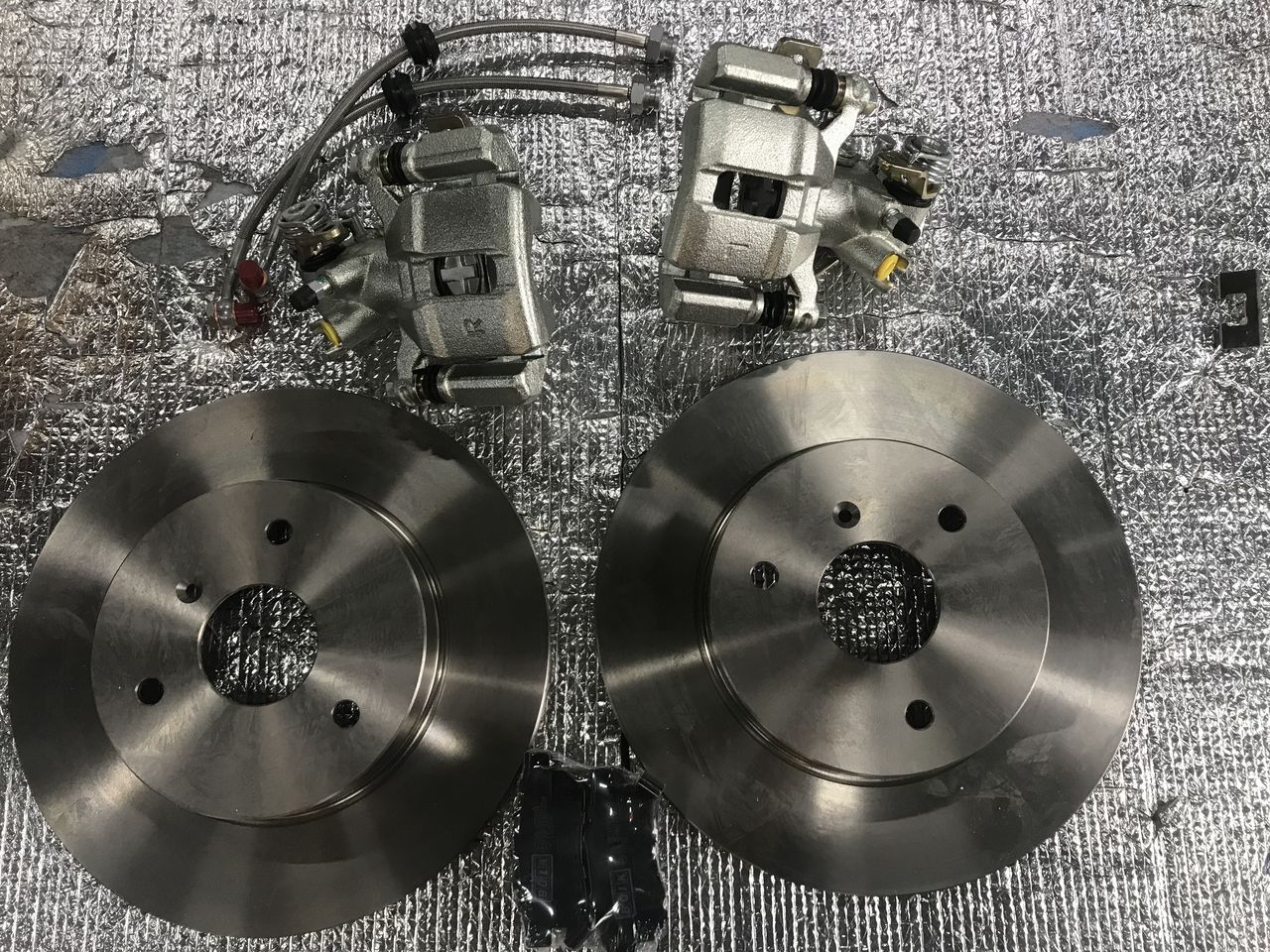 スマート４５１ リアディスクブレーキ取り付け Justice Osakaのblog