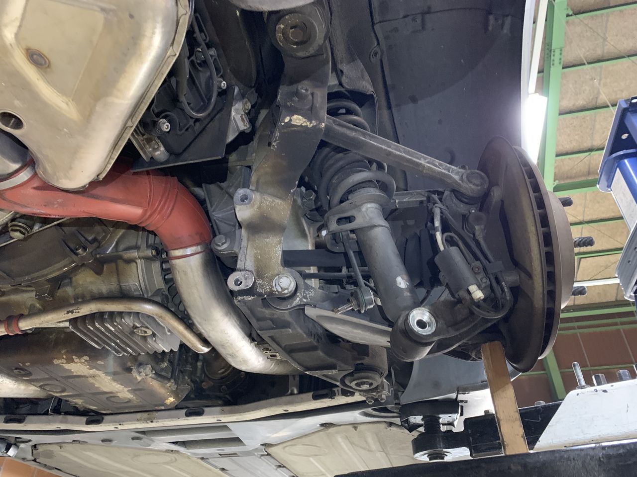 ポルシェ993 車高調取り付け Justice Osakaのblog ポルシェ993 車高調取り付け Justice Osakaのblog
