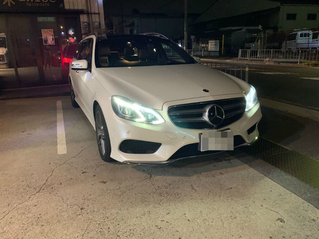 W212 Eクラス 足回り異音修理 Justice Osakaのblog