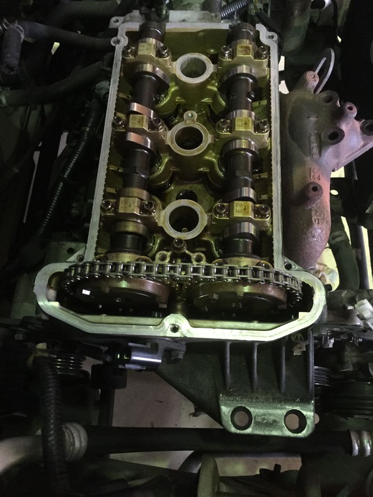 K6A シリンダーヘッド脱着＆確認 : justice_osakaのblog
