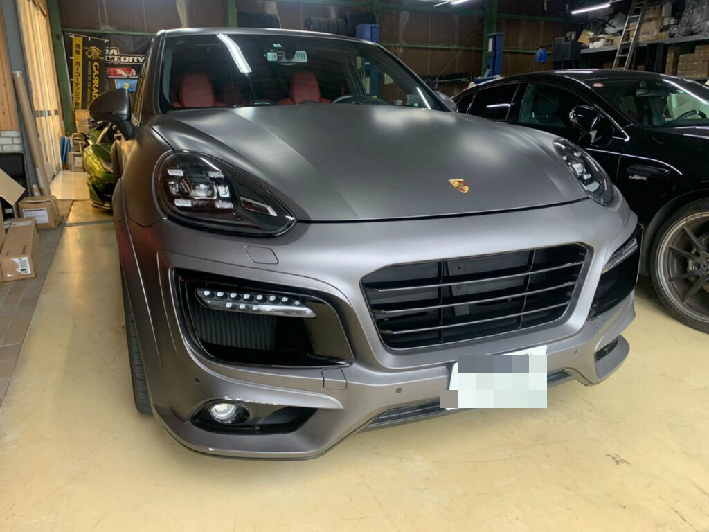 ポルシェ カイエン4W E3K29 バンパー 楽天市場】リアバンパーガード ポルシェ・カイエン（Cayenne) 2