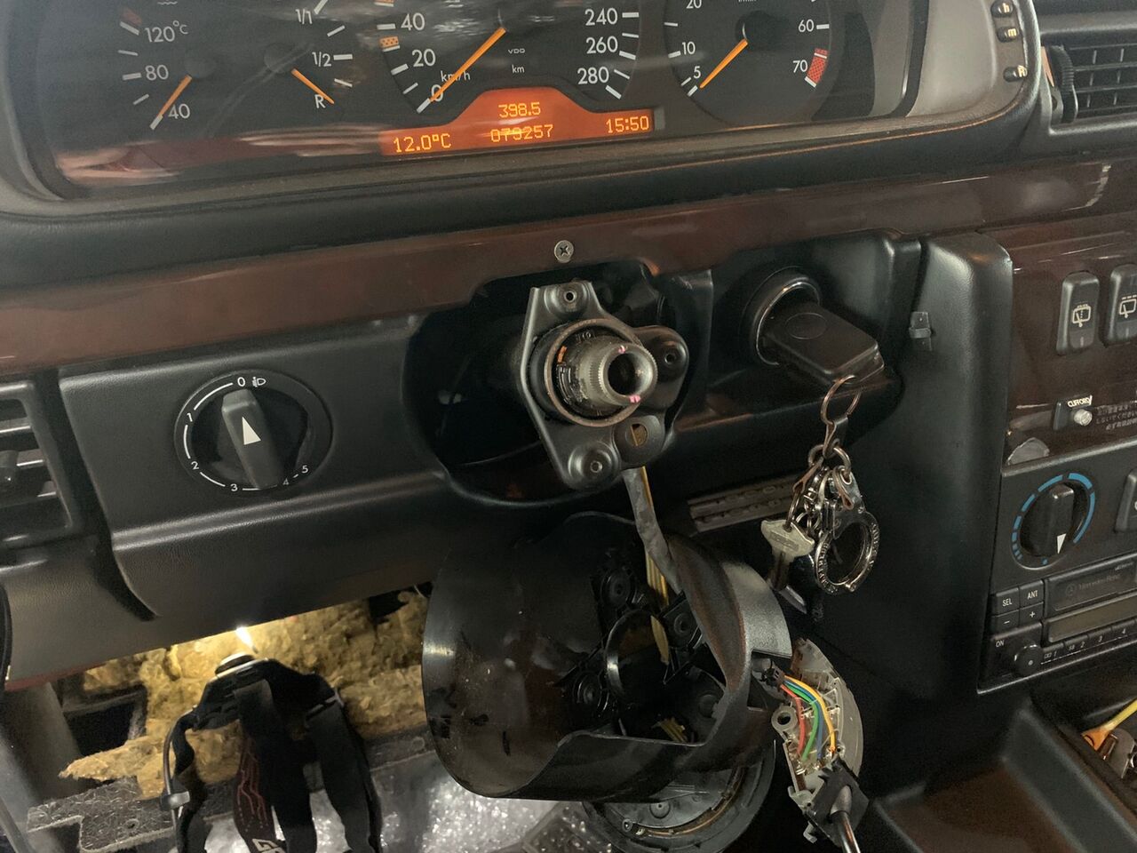 W463 G320AMG 3.6 ステアリングコンビスイッチ交換 : justice_osakaのblog