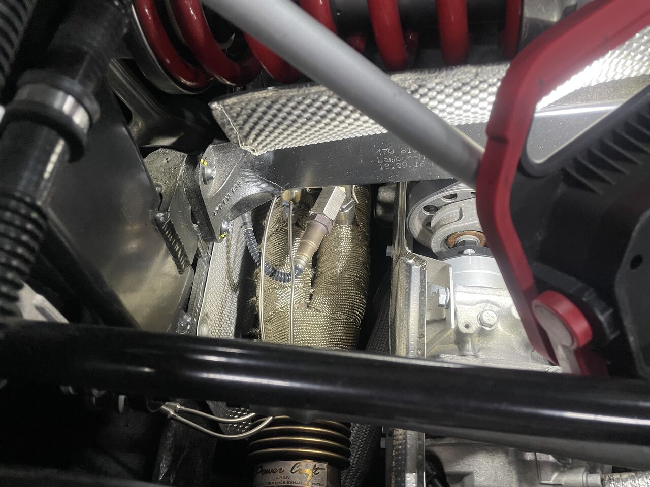 アヴェンタドールSV O2センサー点検 : justice_osakaのblog