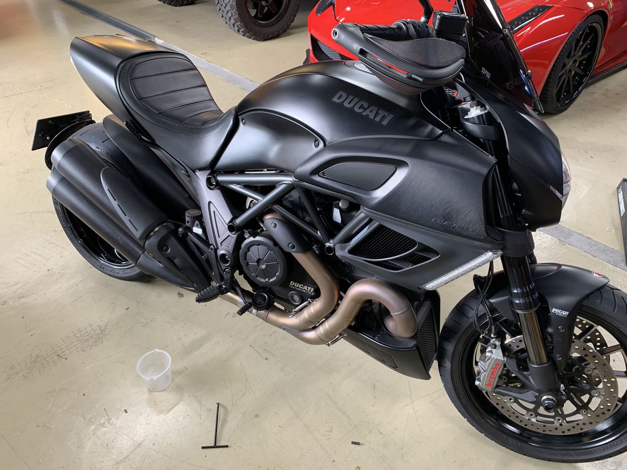 DUCATI DIAVEL フルエキ マフラー ドゥカティ ディアベル Diavel S/XDiavel 16-22 チタン フルエキゾーストマフラー