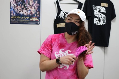 女子レスラー