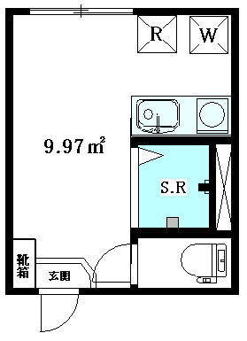 1F間部屋間取り