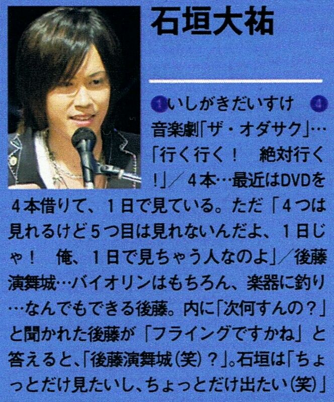 山下翔央 鮎川太陽 松本光平 山下拓海 村野貴繕 前田紘利 浅香航大 三浦勉 秋山純 国分博 喜多見英明 大堀治樹 福原一哉 風間俊介 石垣大祐 後藤泰観 米花剛史 さはら 山下翔央 鮎川太陽 松本光平 山下拓海 村野貴繕 前田紘利 浅香航大 三浦勉 秋山純 国分博 喜多見英明 大堀治樹 福原一哉 風間俊介 石垣大祐 後藤泰観 米花剛史 さはら