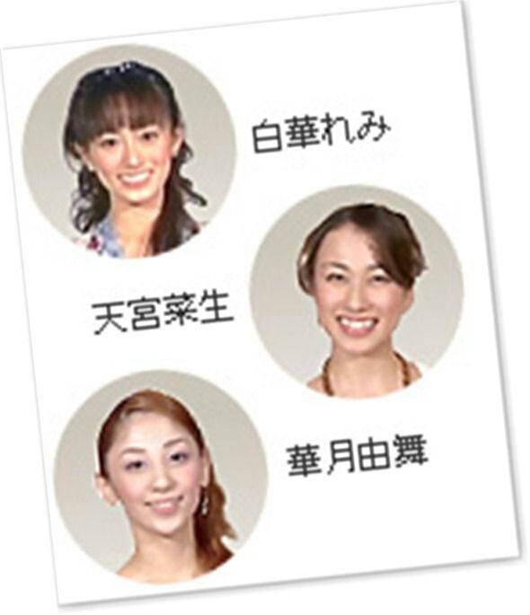 紅ゆずる 華月由舞 大月さゆ 天海祐希 壮一帆 未涼亜希 夢乃聖夏 鳳翔大 さはら