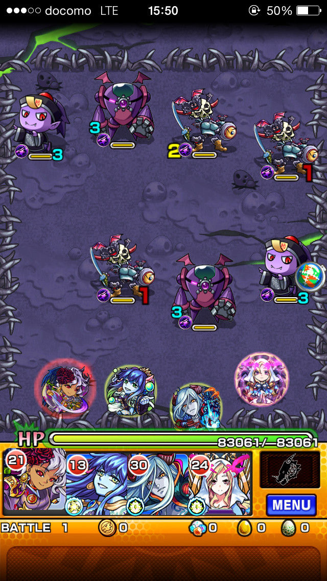 モンスト 適当なパーティーでも勝てるデスアークｗｗｗｗｗ モンスト獣神日和