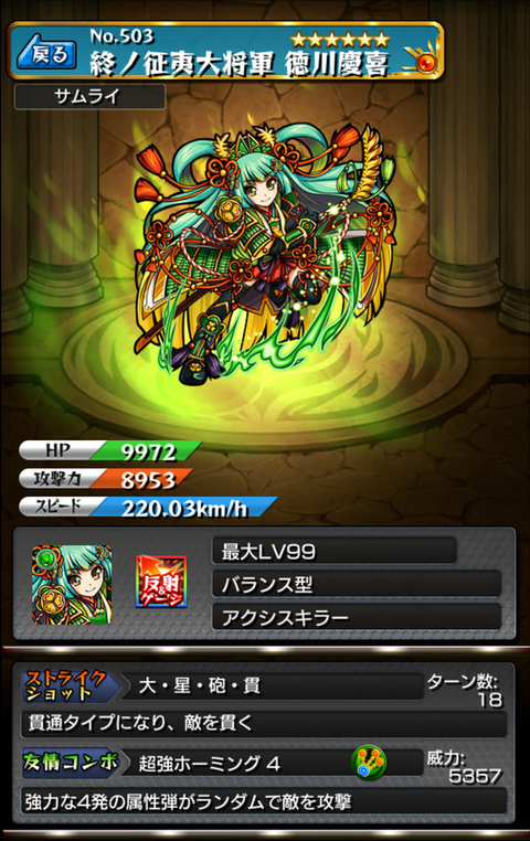 モンスト 徳川慶喜の運極作りたいんだけど進化と神化どっちでつくるべき モンスト獣神日和