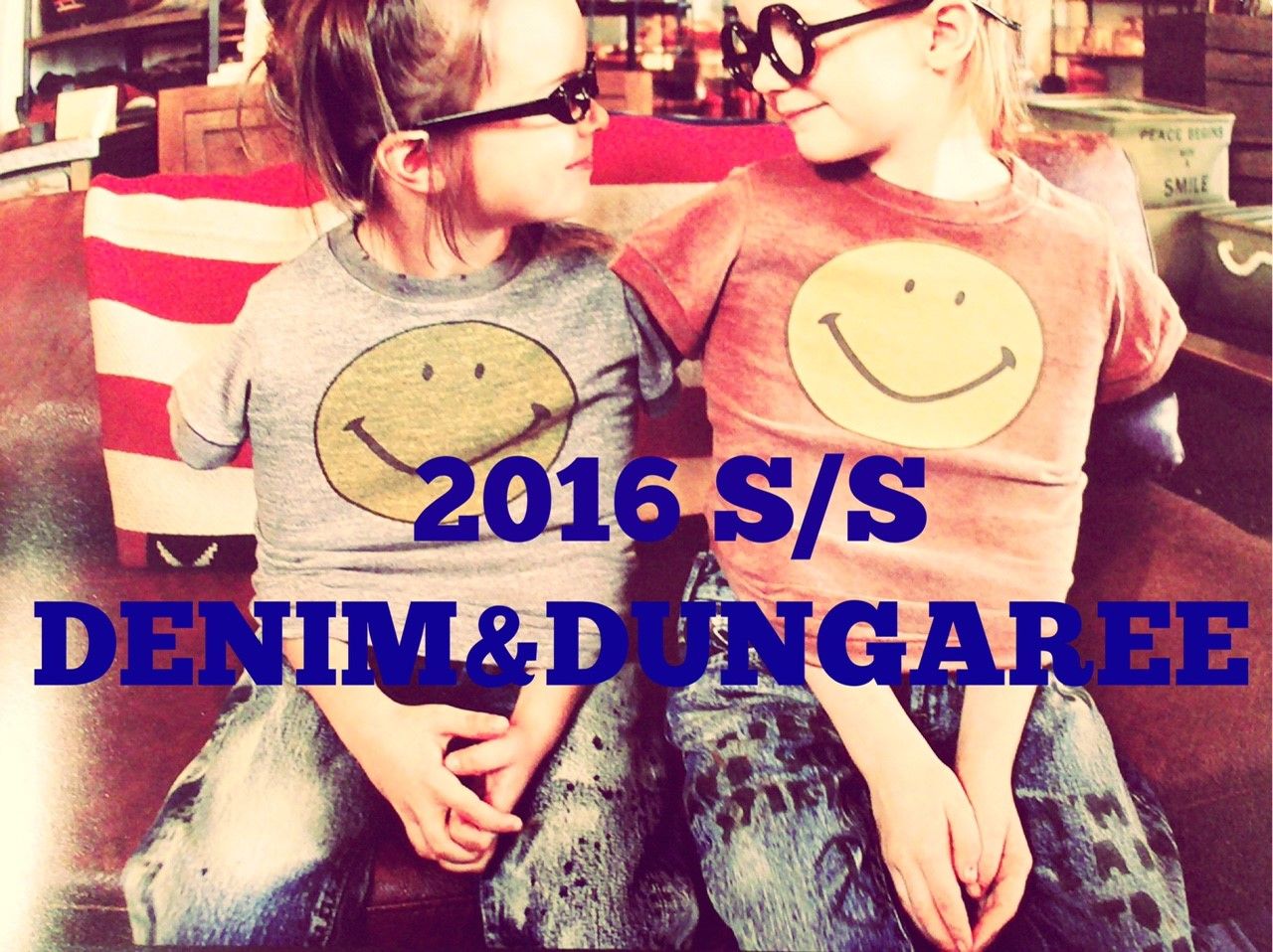 DENIM DUNGAREE♡デニムダンガリー♡ミッキーTシャツ♡140