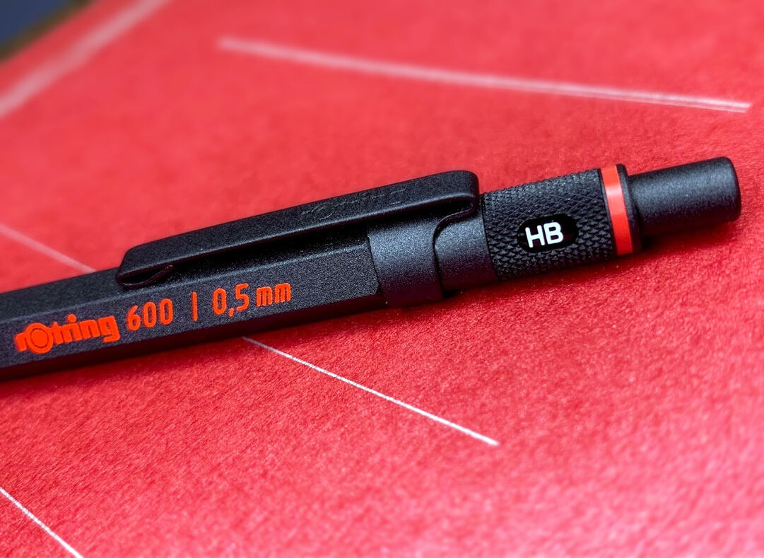 8/8まで！ロットリング600他　ロットリングまとめ売り ロットリング600メカニカルペンシル（0.5mm）ブラックのレビュー