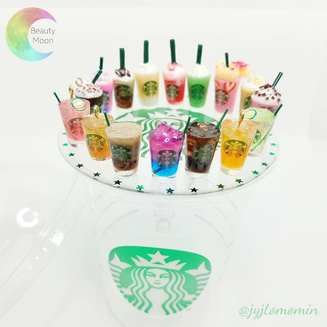 レジン プラバンで空きカップをリメイク Uvレジンの作品紹介 Beauty Moon