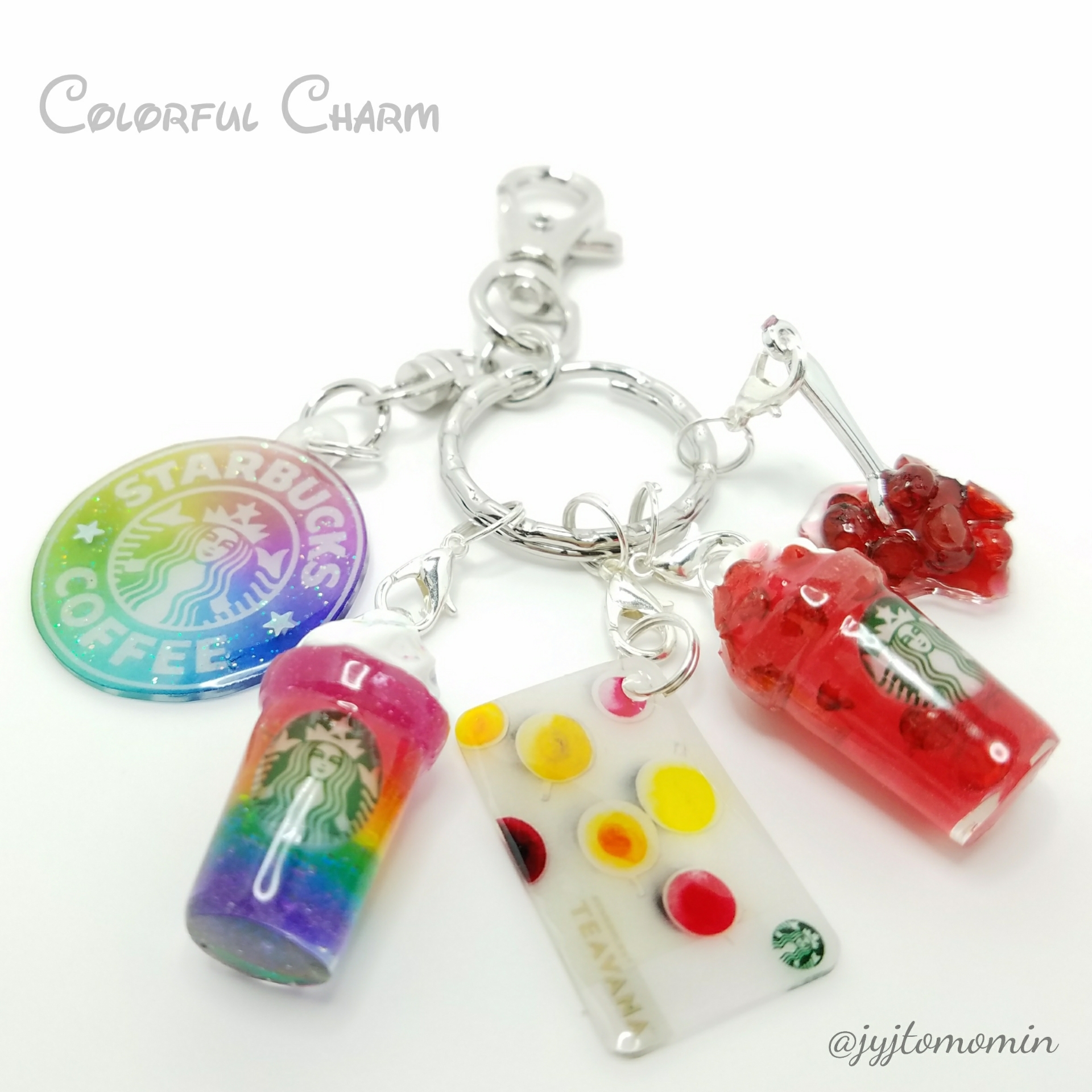 プラバン レジンのミニスタバカード Uvレジンの作品紹介 Beauty Moon