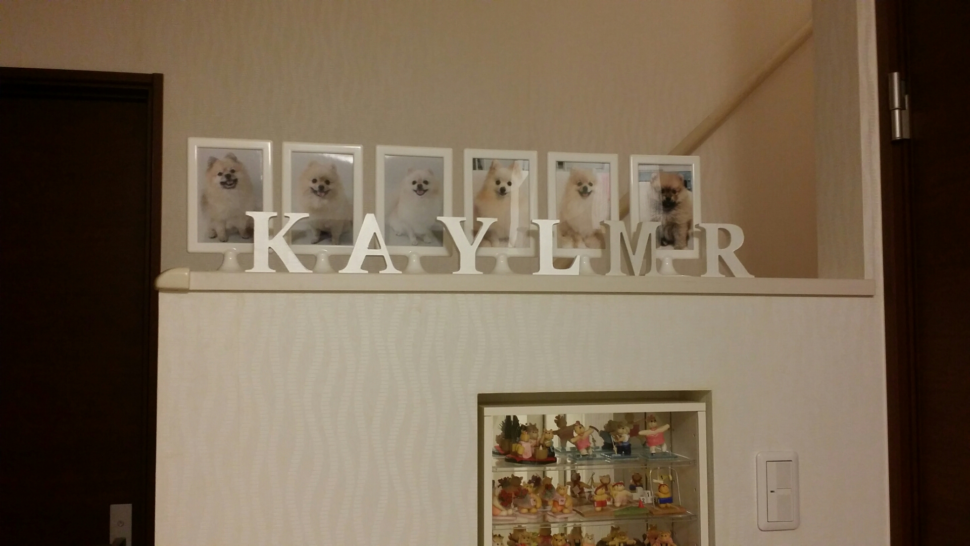 イニシャルオブジェを塗装してみたよ♪ : UVレジンの作品紹介～Beauty