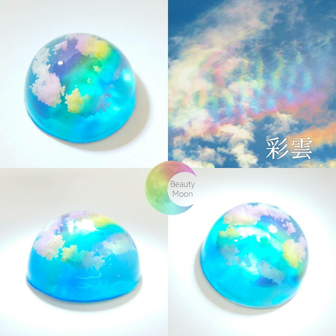 大きな割引 じゃれ猫 レジン 空 雲レジン バラ売り可 291 チャーム Slcp Lk