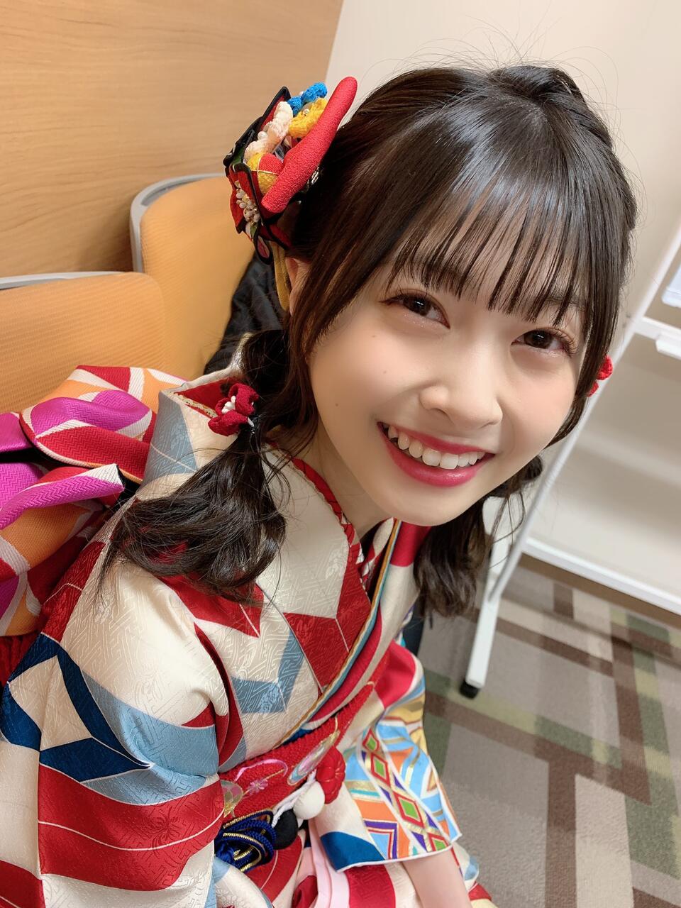 松岡はな 七五三 成人式おめでとう Hkt48まとめ いもまと いえーいよっぴ見てるー