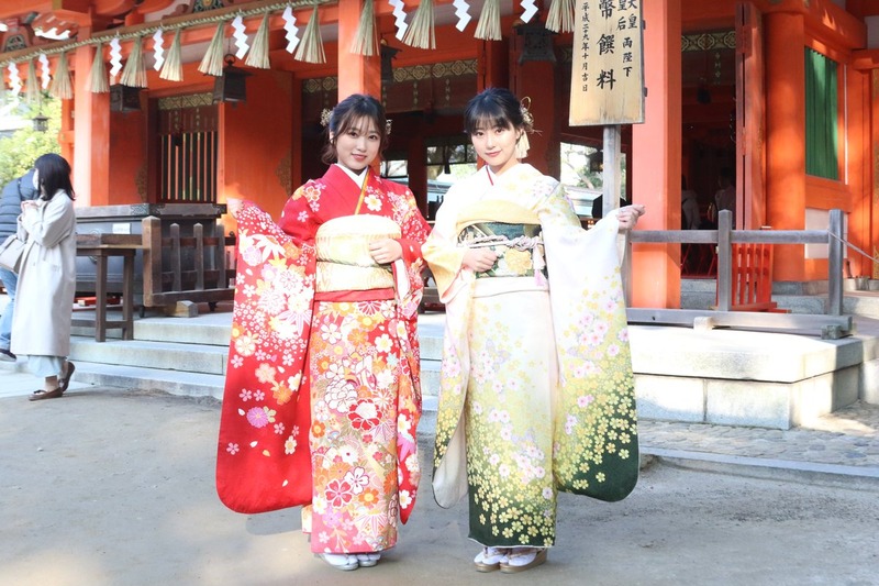 矢吹奈子 田中美久 成人式