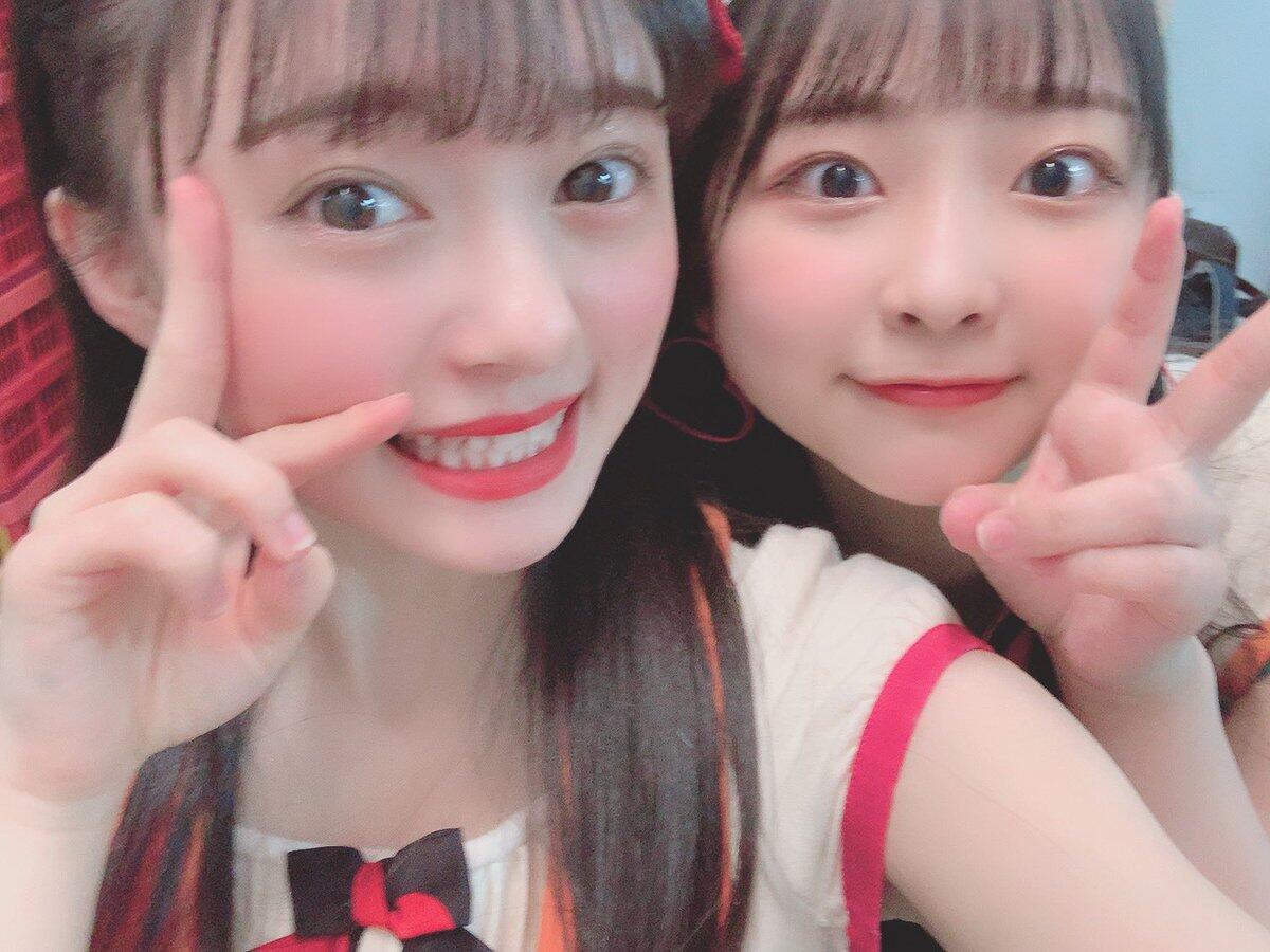 上島楓 まいこむさんと少しでも一緒に公演に出られて同じ歌割があったりして本当に楽しかったです Hkt48まとめ いもまと いえーいよっぴ見てるー