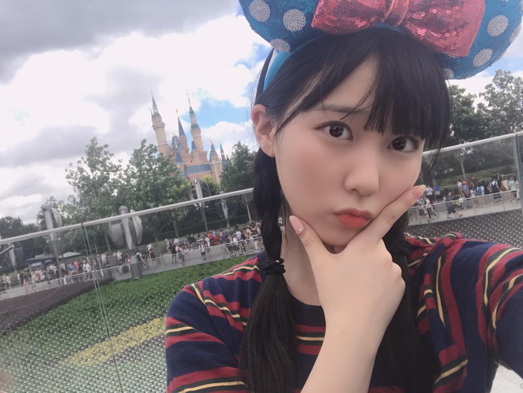 田中美久 みくりんの上海ディズニー写真いっぱい Hkt48まとめ いもまと いえーいよっぴ見てるー