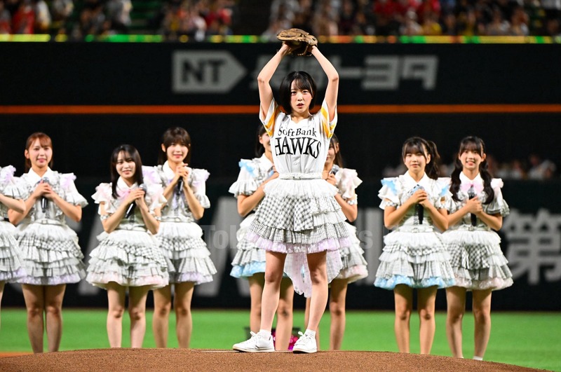 市村愛里セレモニーピッチ