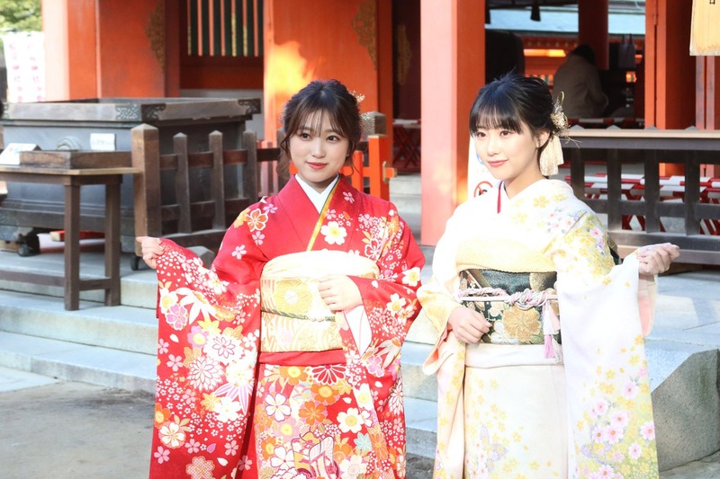 矢吹奈子 田中美久 成人式