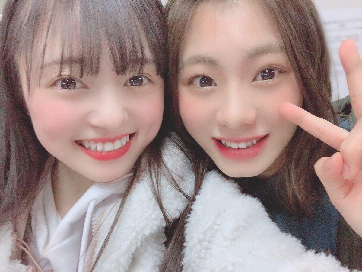 上島楓 まいこむさんと少しでも一緒に公演に出られて同じ歌割があったりして本当に楽しかったです Hkt48まとめ いもまと いえーいよっぴ見てるー