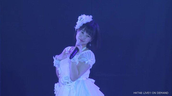朝長美桜､宮脇咲良生誕祭シアターの女神美桜ちゃんフィルター : 朝長