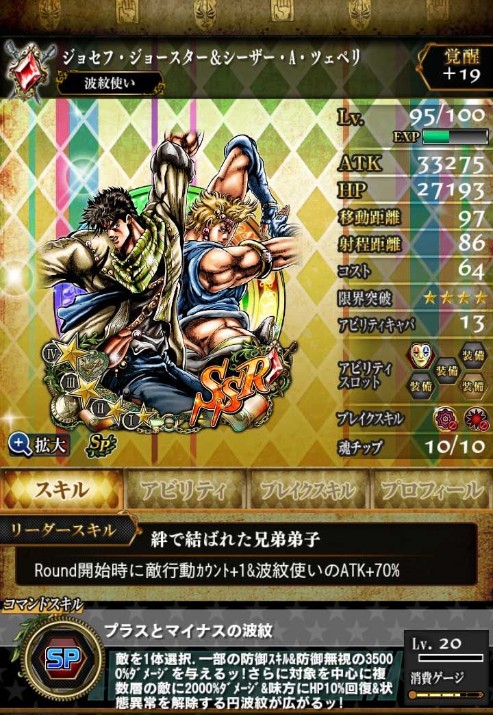 赤ジョーザー ジョジョss速報