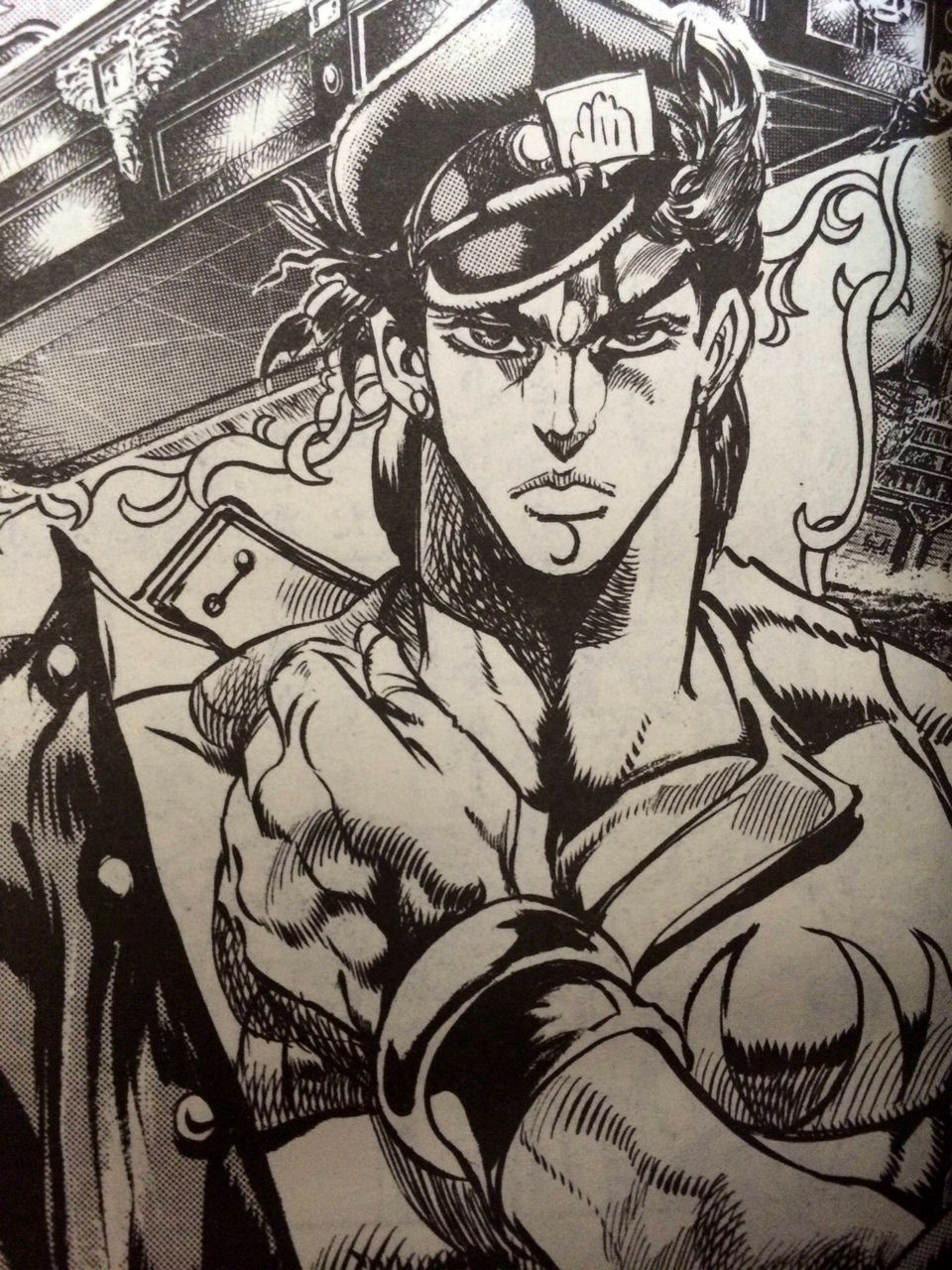 ジョジョss 新ssr承太郎のイラストを原作と比べてみた結果 ジョジョss速報 ジョジョss 新ssr承太郎のイラストを原作と比べてみた結果 ジョジョss速報