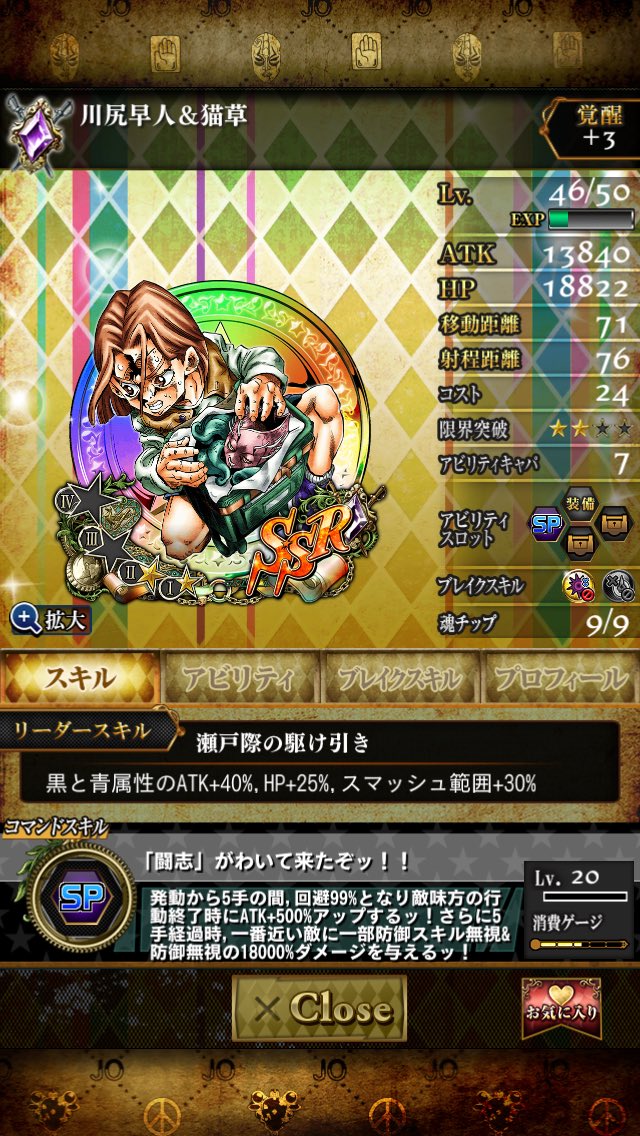 赤尻 ジョジョss速報