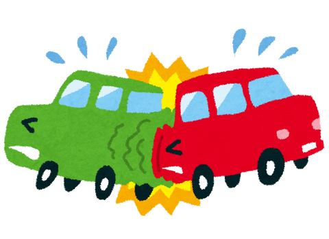 納車1カ月なのに突っ込んできたガキのハイエースに破壊されてしまう