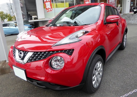 嫁が日産のジュークって車をかわいいって理由で買ってきたんやけど