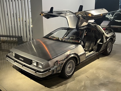 1981_DeLorean_DMC-12_Time_Machine_Petersen_Automotive_Museum