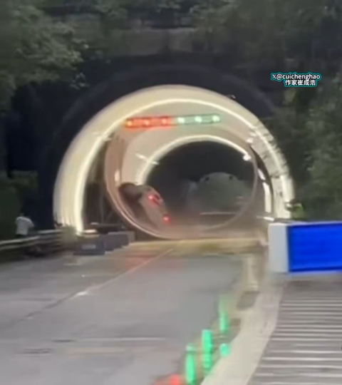 【動画】中国のEVメーカー「Voyah」、トンネルで凄まじいスタントを披露してしまうｗｗｗｗ