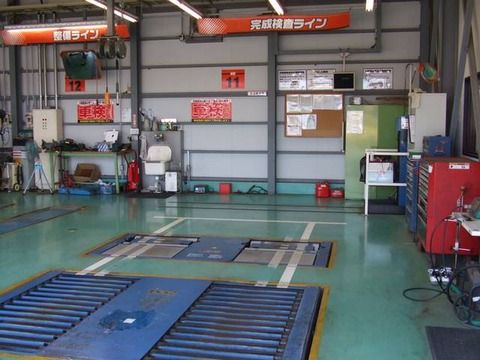 ワオ、ユーザー車検に行く