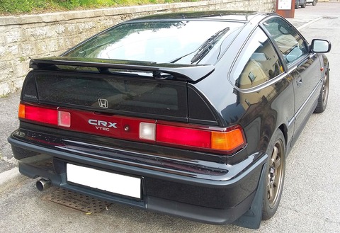 1987_Honda_CR-X_rear