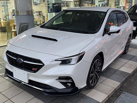 The_frontview_of_Subaru_LEVORG_STI_Sport_EX_(4BA-VN5)