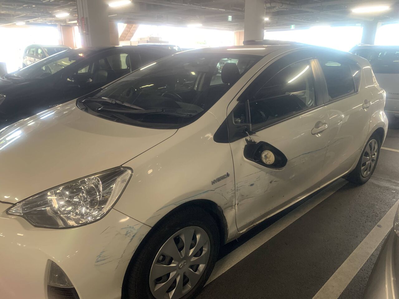 画像 俺氏 駐車場で当て逃げされる くるまにあ速報 画像 俺氏 駐車場で当て逃げされる くるまにあ速報