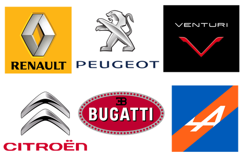 French-car-brands-logotypes